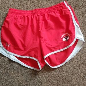 Under armour Texas tech running shorts